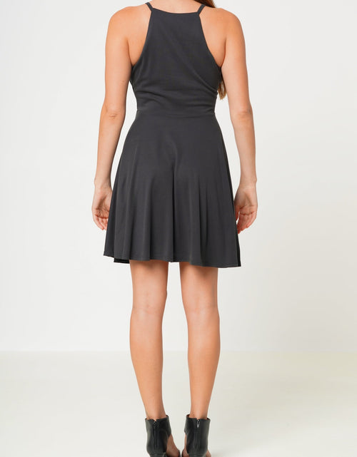 Load image into Gallery viewer, Women's Halter Neck Gathered Front Dress by Shop at Konus
