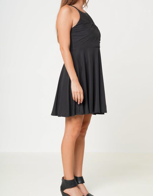 Load image into Gallery viewer, Women's Halter Neck Gathered Front Dress by Shop at Konus
