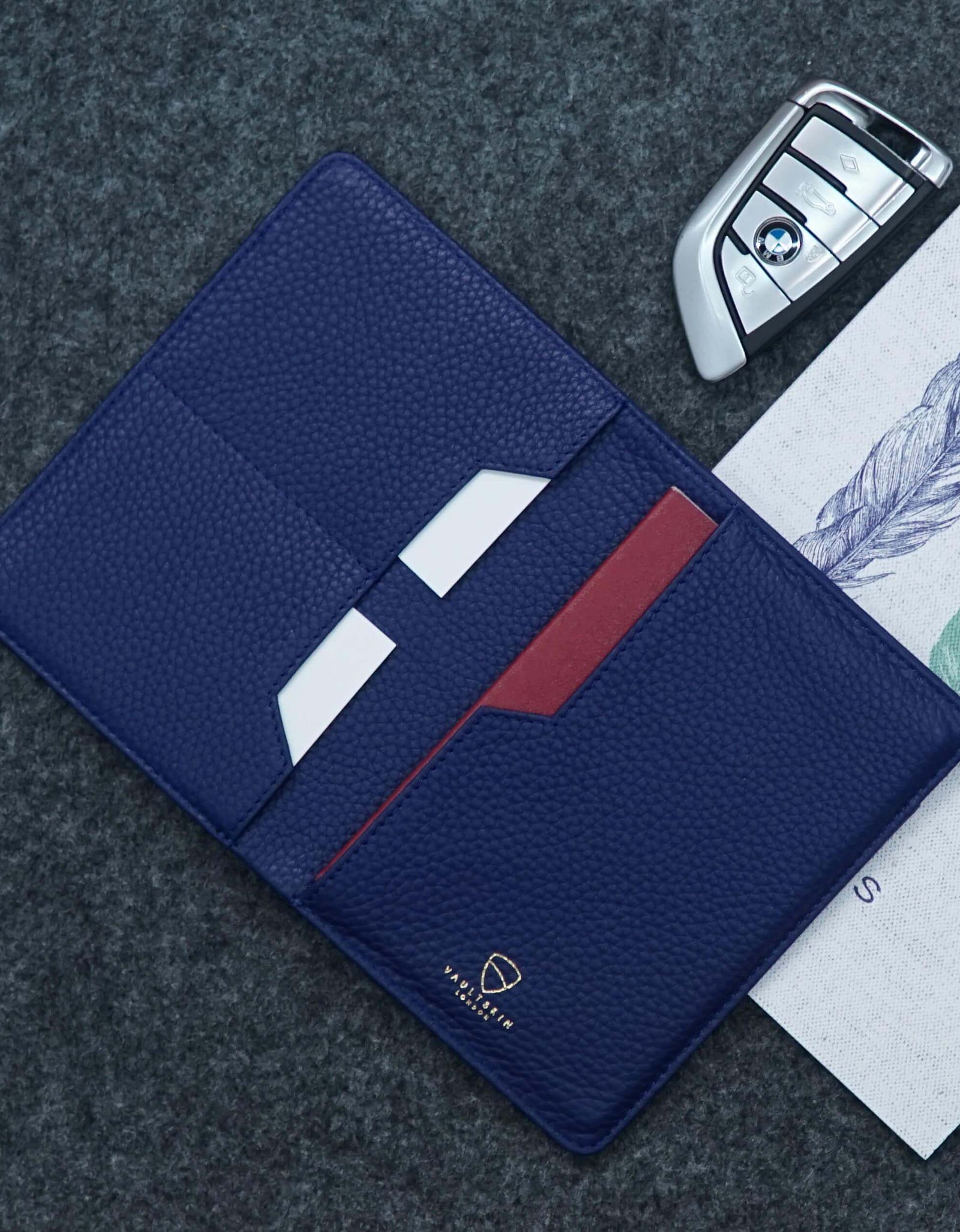 KENSINGTON Passport Wallet by Vaultskin