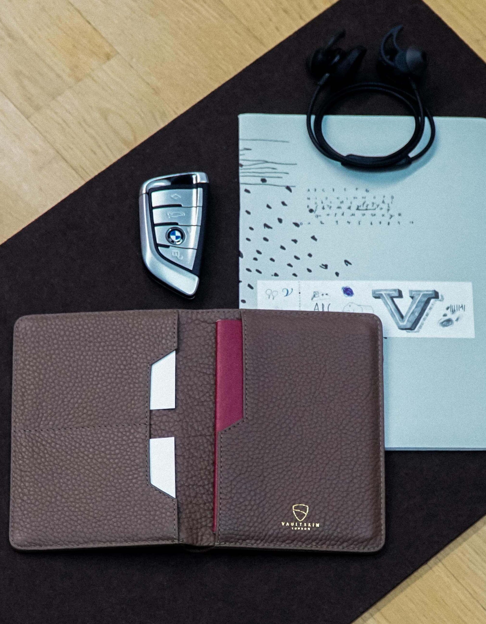 KENSINGTON Passport Wallet by Vaultskin