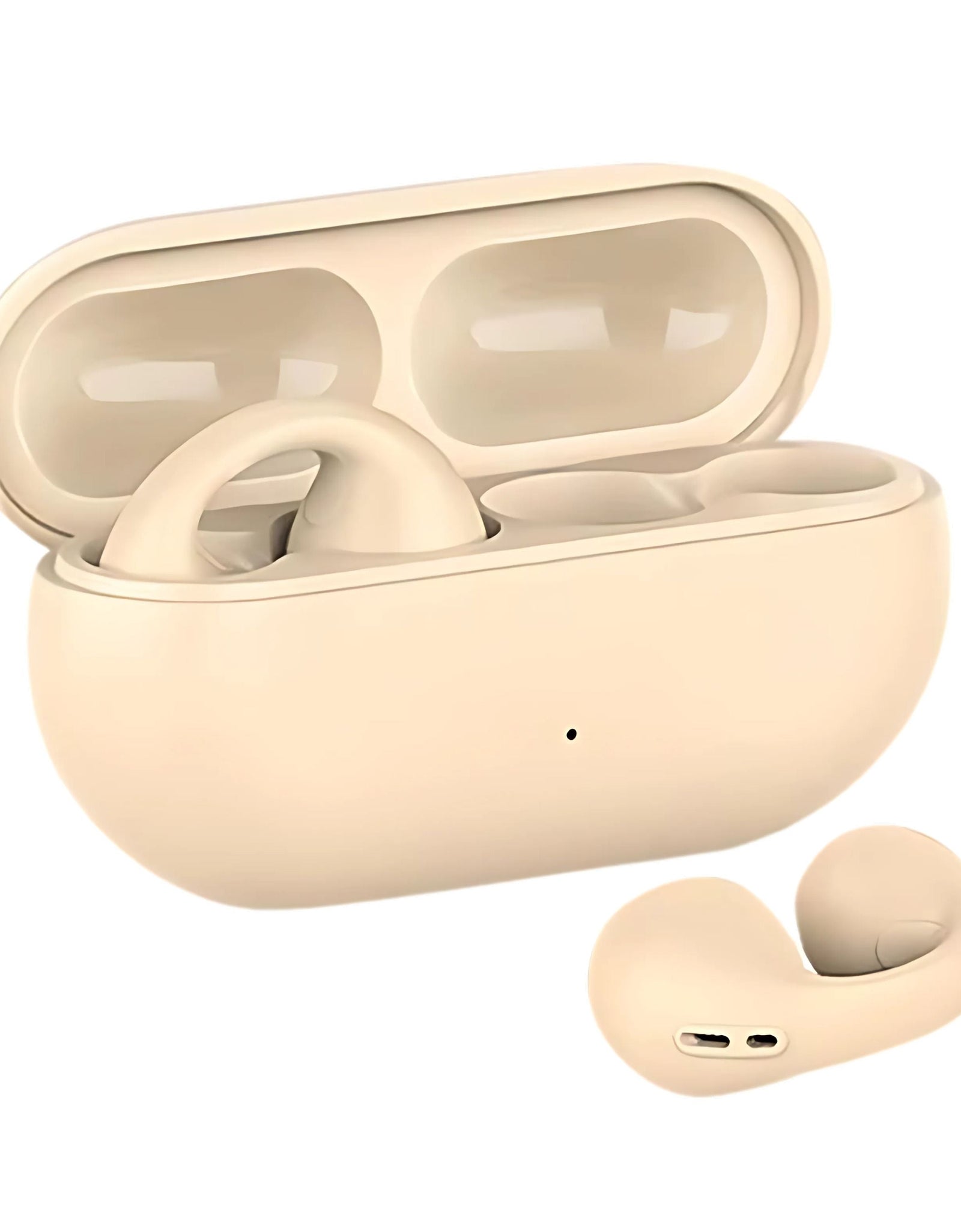 Wireless Bone Conduction Headphones – Waterproof Bluetooth Earphones with Ear Clip, Mini Open-Ear Design for Comfort and Clarity