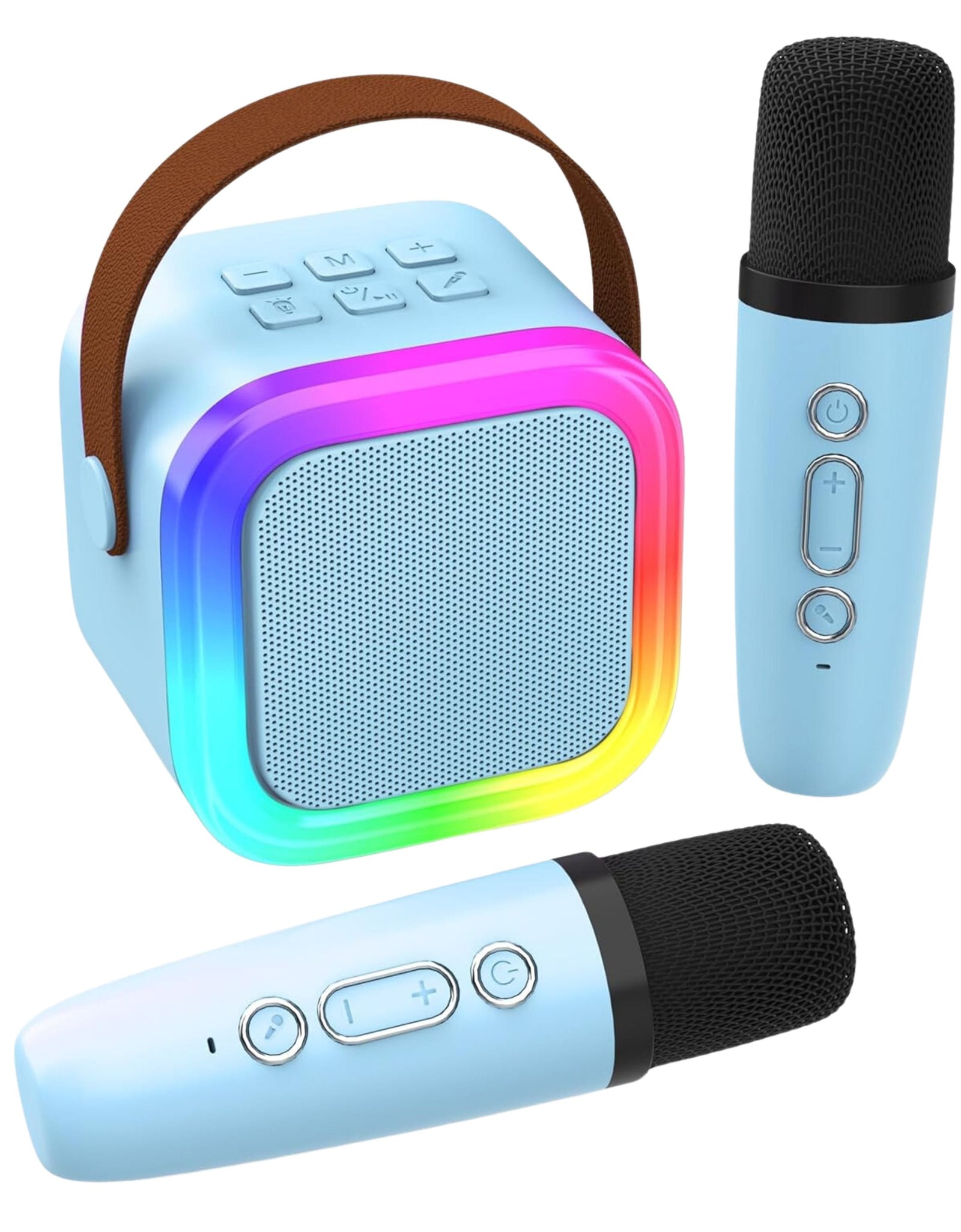 Portable Karaoke Machine – Bluetooth Speaker with Wireless Microphone, Clear and Loud Sound