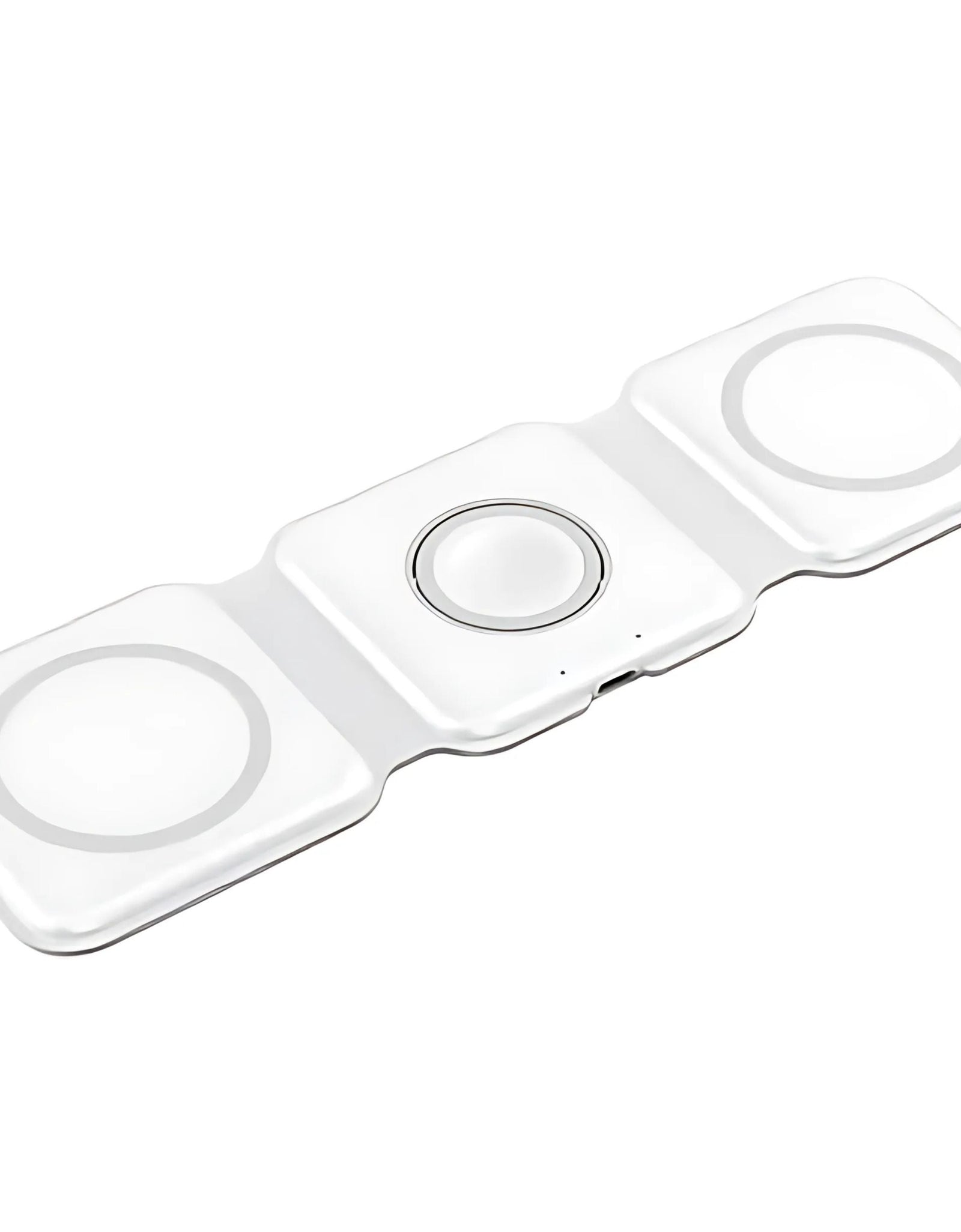 3-in-1 Magnetic Wireless Charger Pad Stand - Fast Wireless Charging Dock Station