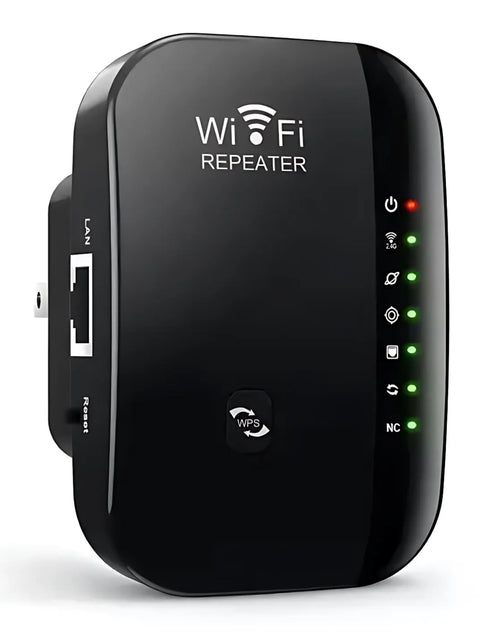 Load image into Gallery viewer, 300Mbps WiFi Repeater – 2.4G Wireless Range Extender &amp; Signal Booster
