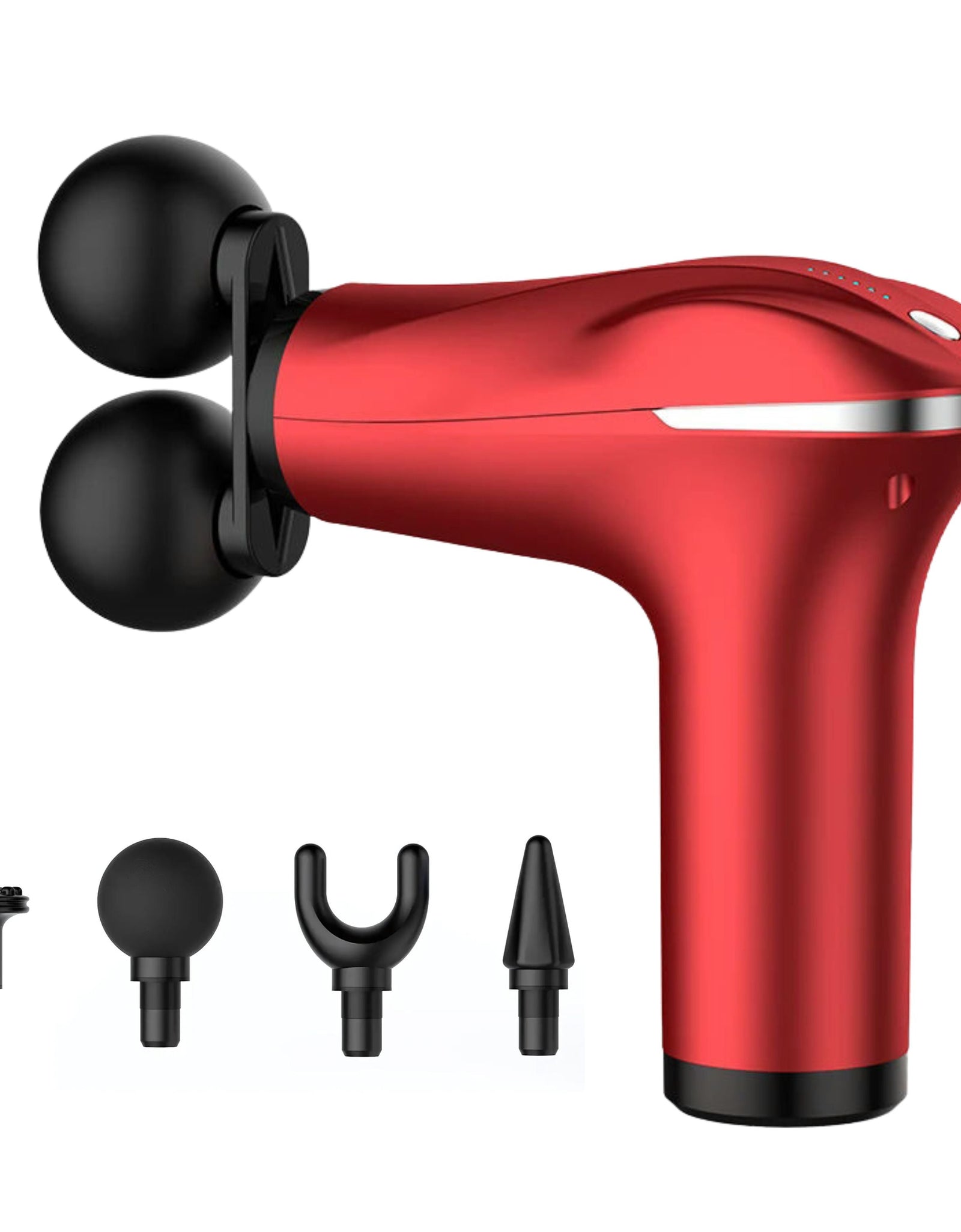 Dual Head Massage Gun – Handheld Deep Tissue Professional Massager