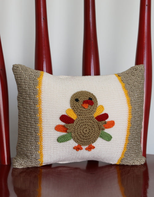 Load image into Gallery viewer, Turkey Mini Pillow by Melange Collection
