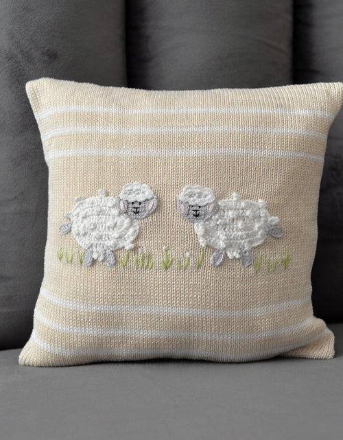 Load image into Gallery viewer, Lamb 10" Pillow, Ecru by Melange Collection
