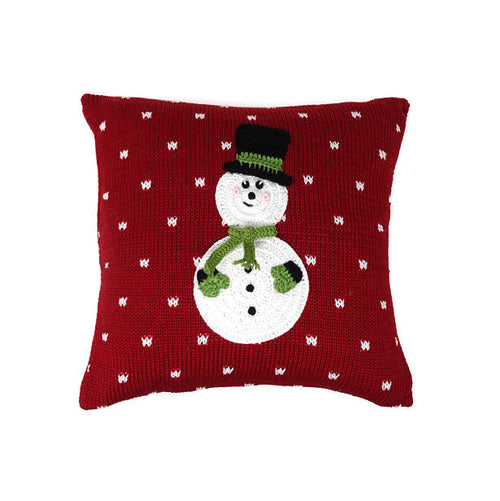 Load image into Gallery viewer, Snowman 10" Pillow by Melange Collection
