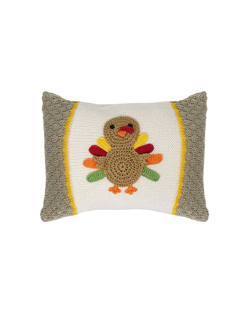 Load image into Gallery viewer, Turkey Mini Pillow by Melange Collection
