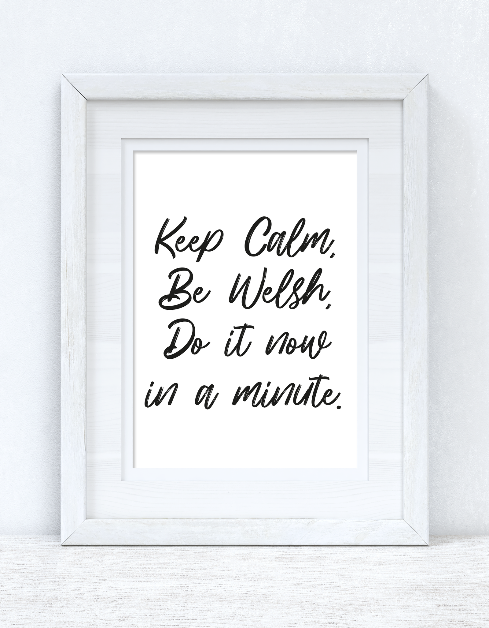 Keep Calm Be Welsh Home Welsh Decor Wall Decor Print by WinsterCreations™ Official Store