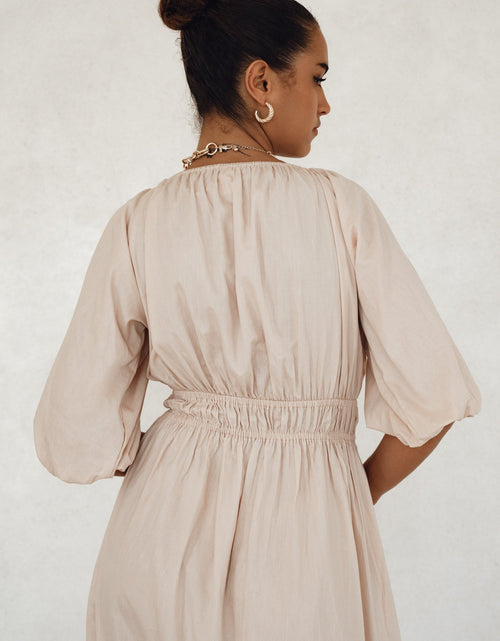 Load image into Gallery viewer, Kezas Cotton Maxi Dress by ELF

