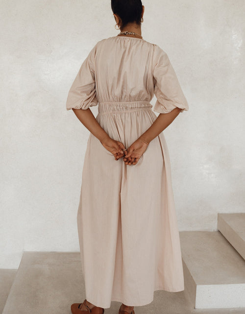 Load image into Gallery viewer, Kezas Cotton Maxi Dress by ELF
