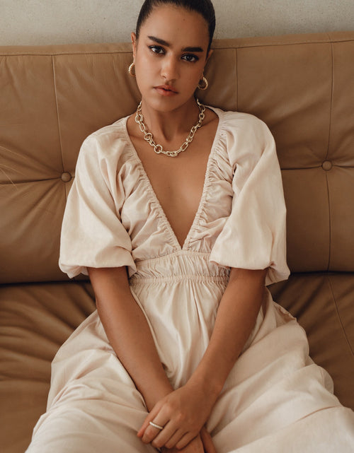 Load image into Gallery viewer, Kezas Cotton Maxi Dress by ELF
