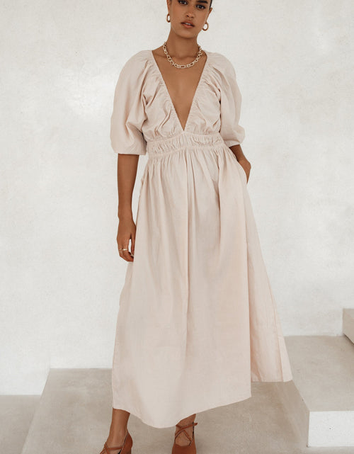 Load image into Gallery viewer, Kezas Cotton Maxi Dress by ELF
