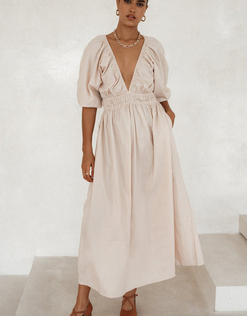Load image into Gallery viewer, Kezas Cotton Maxi Dress by ELF

