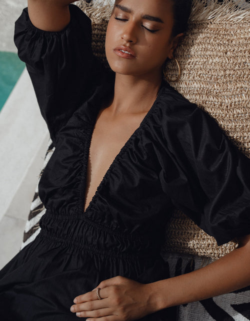 Load image into Gallery viewer, Kezas Cotton Maxi Dress by ELF
