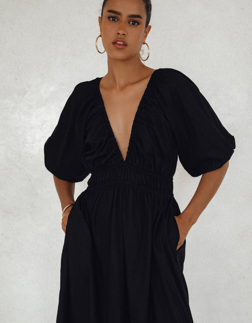 Load image into Gallery viewer, Kezas Cotton Maxi Dress by ELF

