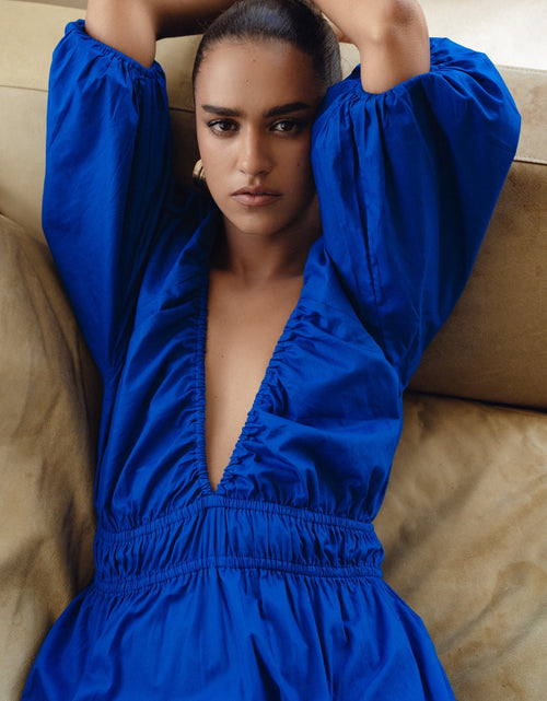 Load image into Gallery viewer, Kezas Cotton Maxi Dress by ELF
