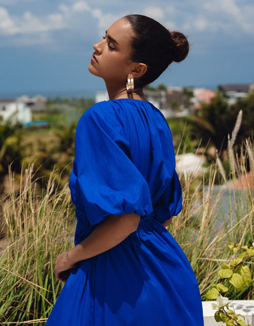 Load image into Gallery viewer, Kezas Cotton Maxi Dress by ELF
