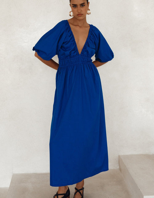 Load image into Gallery viewer, Kezas Cotton Maxi Dress by ELF
