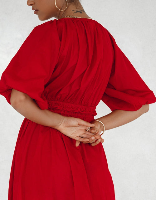Load image into Gallery viewer, Kezas Cotton Maxi Dress by ELF
