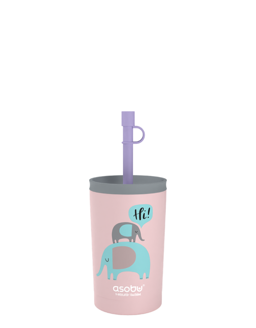 Load image into Gallery viewer, Pink Mini Sippy by ASOBU®
