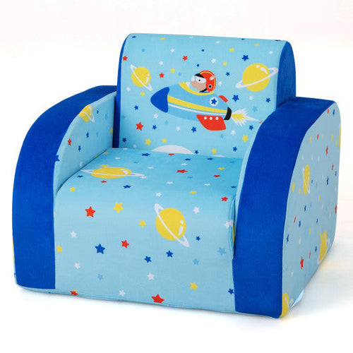 Load image into Gallery viewer, 3 in 1 Convertible Flip Open Kids Sofa for Nap Play Sleep
