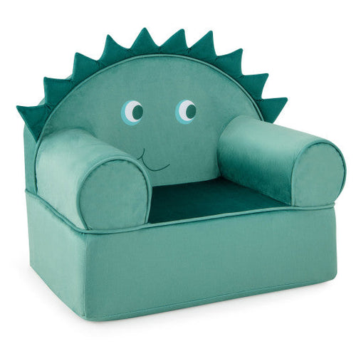 Load image into Gallery viewer, Original Kids Sofa with Armrest and Thick Cushion-Green
