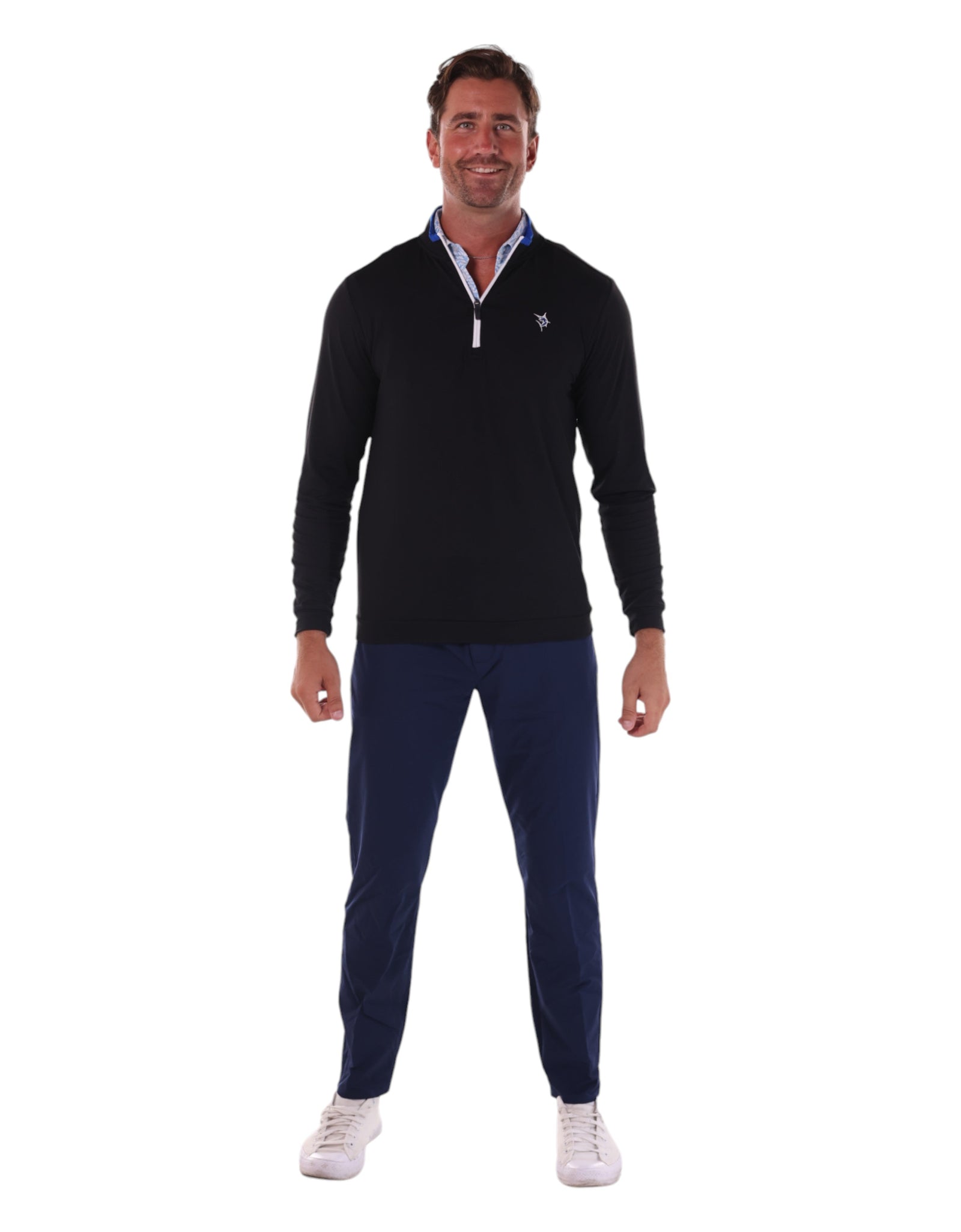 Long Beach Quarter Zip Ultra Soft Lightweight