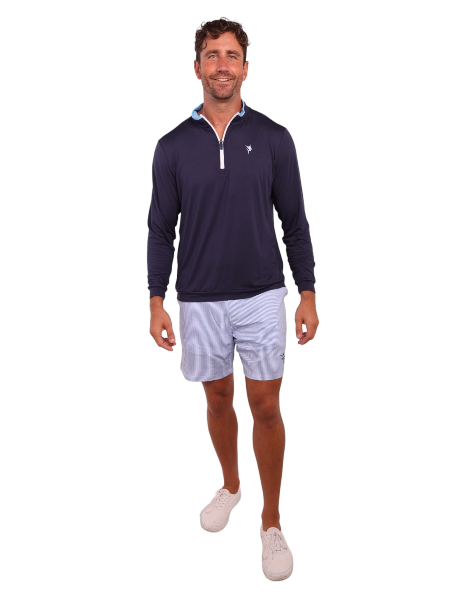 Long Beach Quarter Zip Ultra Soft Lightweight