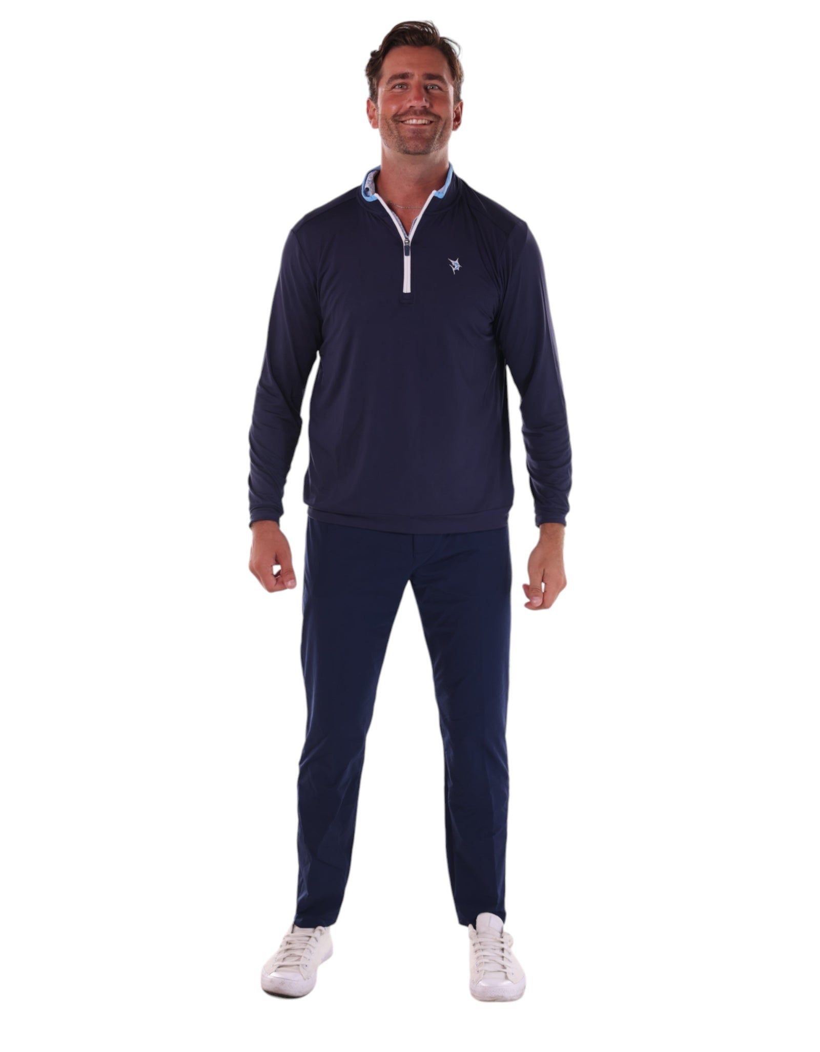 Long Beach Quarter Zip Ultra Soft Lightweight