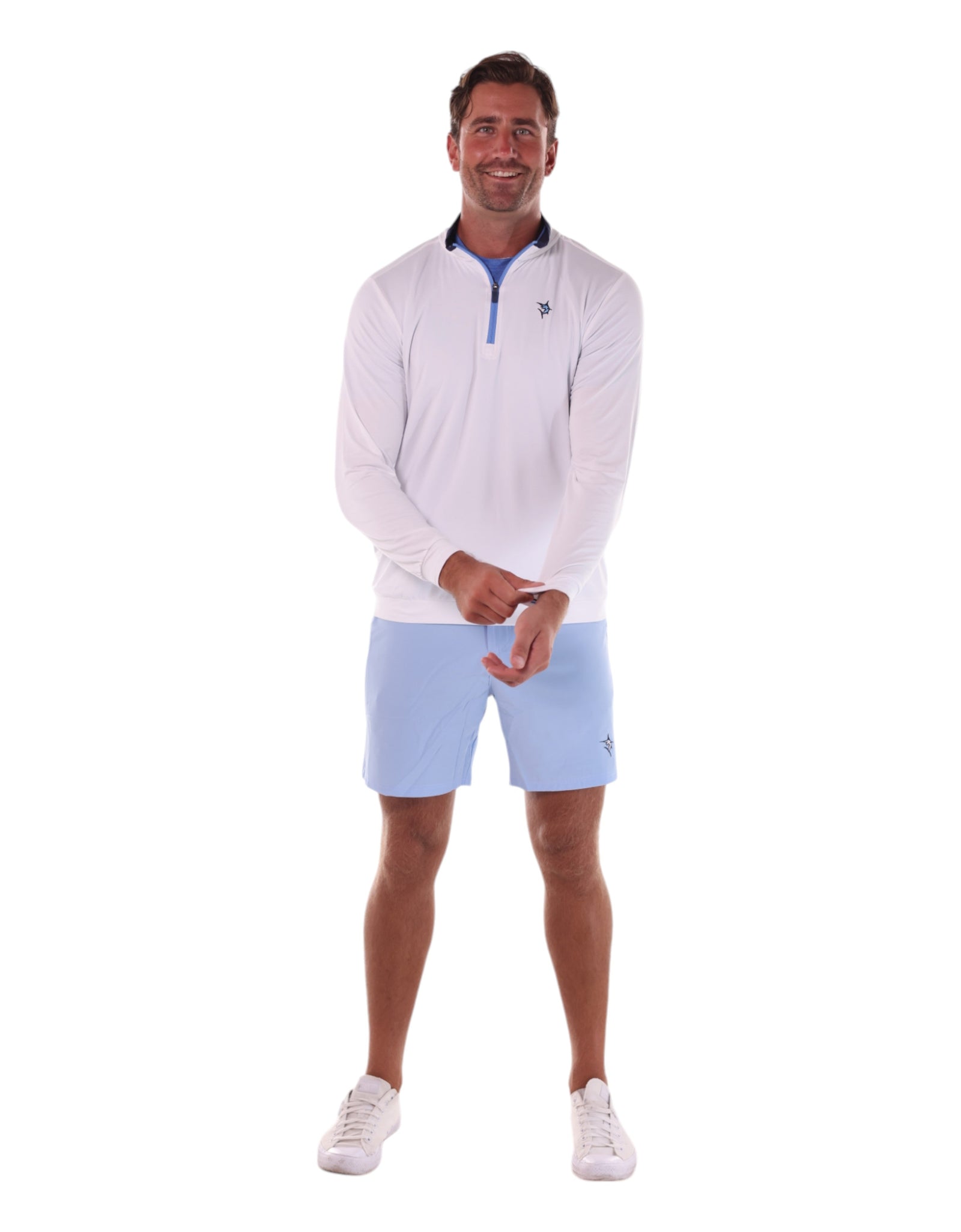 Long Beach Quarter Zip Ultra Soft Lightweight