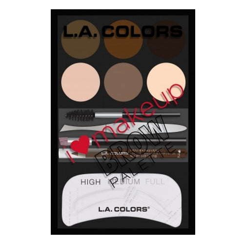 Load image into Gallery viewer, L. A. COLORS I Heart Makeup Brow Palette - Medium To Deep
