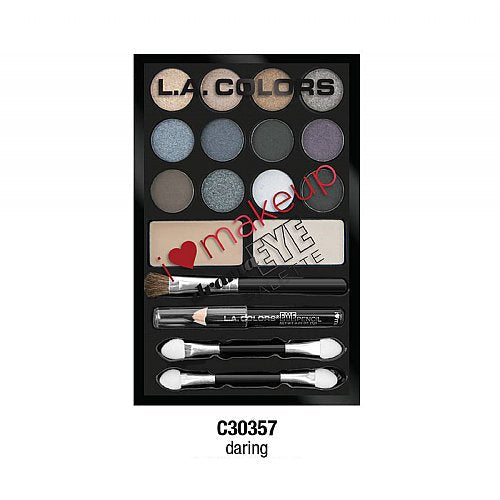 Load image into Gallery viewer, L.A. COLORS I Heart Makeup Drama Eye Palette - Daring
