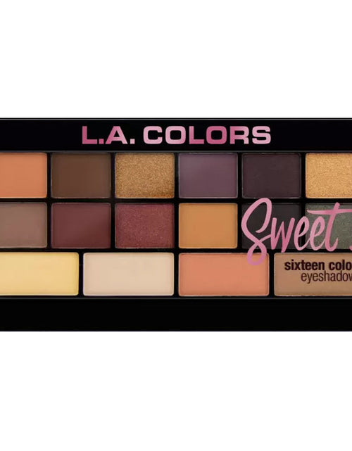 Load image into Gallery viewer, L.A. Colors Sweet! 16 Color Eyeshadow Palette - Brave
