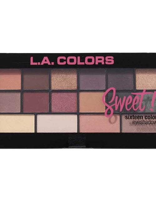 Load image into Gallery viewer, L.A. Colors Sweet! 16 Color Eyeshadow Palette - Seductive
