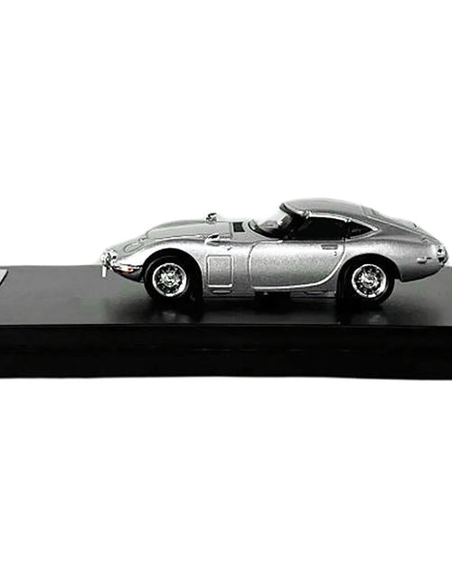 Load image into Gallery viewer, Toyota 2000GT RHD (Right Hand Drive) Silver Metallic 1/64 Diecast Model Car by LCD Models
