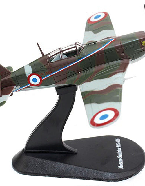Load image into Gallery viewer, Morane-Saulnier MS.406 Fighter Aircraft "3/4 Escadrille GC II/3" Armee de l'Air (French Air Force) (1940) "Planes of World War II" Series 1/72 Diecast Model Airplane by Luppa
