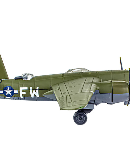 Load image into Gallery viewer, Martin B-26B Marauder Bomber Aircraft "QQQQ 556th Bomb Squadron 387th Bomb Group" United States Army Air Forces (1943) "Planes of World War II" Series 1/144 Diecast Model Airplane by Luppa
