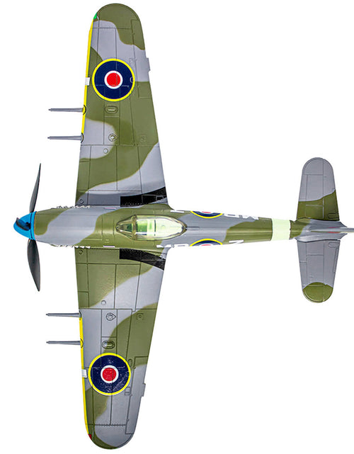 Load image into Gallery viewer, Hawker Typhoon Mk IB Fighter-Bomber Aircraft "No. 245 (Northern Rhodesian) Squadron" Royal Air Force (1942) "Planes of World War II" Series 1/72 Diecast Model Airplane by Luppa
