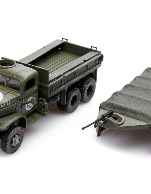 Load image into Gallery viewer, GMC CCKW 353 Truck With Mounted Gun Olive Drab "4734511-S" US Army World War II 1/72 Diecast Model by Legion
