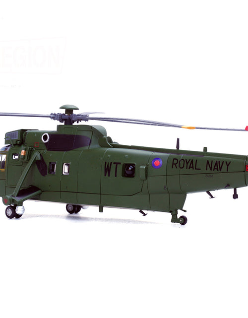 Load image into Gallery viewer, Westland Sea King HC.4 Helicopter "Green Livery 848 Naval Air Squadron Commando Helicopter Force Royal Naval Air Station Yeovilton Somerset" (2009) British Royal Navy 1/72 Diecast Model by Legion
