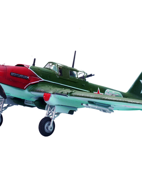 Load image into Gallery viewer, Ilyushin IL-2M3 Sturmovik Aircraft Green "Double Hero of the Soviet Union Nelson Stepanyan" Soviet Air Force 1/72 Diecast Model Airplane by Legion
