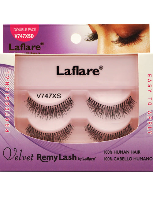 Load image into Gallery viewer, LAFLARE Velvet Remy Lash - Double Packs - V747XSD
