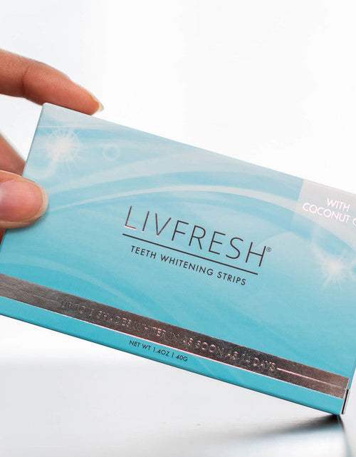 Load image into Gallery viewer, LIVFRESH Coconut Whitening Strips by LIVFRESH
