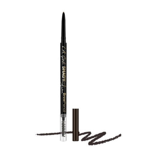 Load image into Gallery viewer, L.A. GIRL Shady Slim Brow Pencil - Blackest Brown
