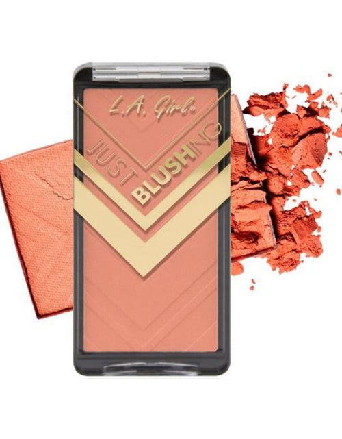 Load image into Gallery viewer, LA GIRL Just Blushing Powder Blush - Just Peachy
