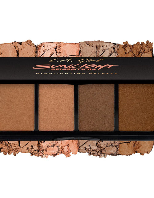 Load image into Gallery viewer, L.A. GIRL Fanatic Highlighting Palette - Sunlight Sensation
