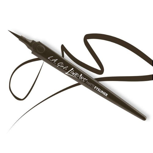 Load image into Gallery viewer, L.A. GIRL Line Art Matte Eyeliner - Espresso
