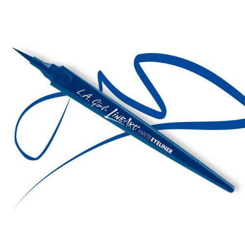 Load image into Gallery viewer, L.A. GIRL Line Art Matte Eyeliner - Cobalt
